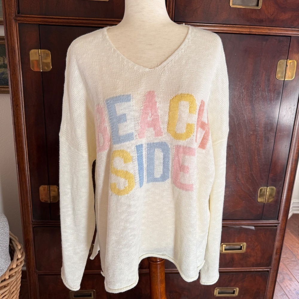 Gilli Beach Side NWOT Lightweight Sweater Size Medium - Picture 4 of 12
